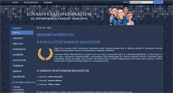 Desktop Screenshot of info.lovassy.hu