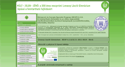 Desktop Screenshot of keop610.lovassy.hu